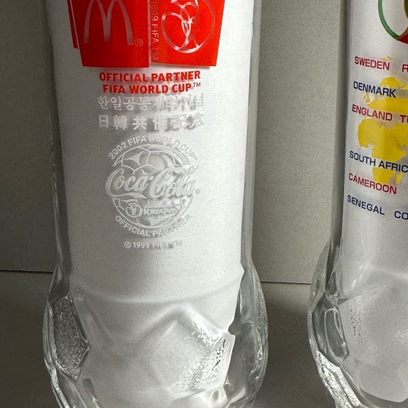McDonald's Original Soccerball Glass 2002 FIFA World Cup Japan / Korea - Picture 8 of 14